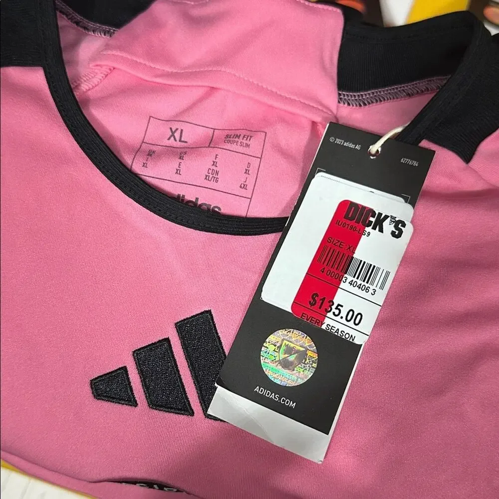 Adidas Inter Miami Home 9 Suárez Jersey MSRP $135 NWT Size XL